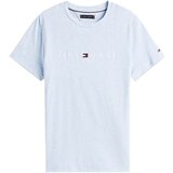 Tommy Hilfiger Slim Logo Embroidery T-Shirt Heathered Blue Plava Cijene