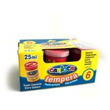 Carioca Rdeča tempera v lončku 6x35 gr - | Shoptok.si