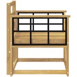  Set vanjskih sofa Čvrsto drvo akacije Bijela | shoptok.hr