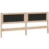 vidaXL Vzglavje Drugo Rjava 200 cm Trdna borovina | Shoptok.si