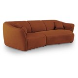 Cosmopolitan Design Ciglasta kutna garnitura od bouclé tkanine Tokyo – | shoptok.hr