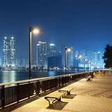  LED solarna ulična svetiljka sa senzorom LED/20W/7,4V IP65 5400 mAh | Eponuda.com