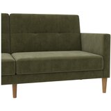 Støraa Zelena baršunasti sklopiva sofa 207 cm Lilly – | shoptok.hr
