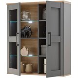 CARRYHOME VISEČI ELEMENT, siva, hrast artisan | Shoptok.si