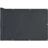 Furnova Balkonsko platno za zasebnost antracitno 600x120 cm PVC, (21918878) | Shoptok.si