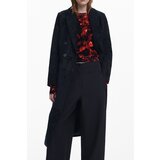 Desigual WOMEN&#39;S BLACK COAT Cene