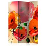  Paravan u 3 dijela - Velvet Poppies [Room Dividers] 135x172 Cijene