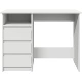  Radni stol bijeli 102 x 50 x 75 cm od konstruiranog drva | Eponuda.ba