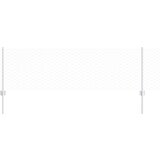 vidaXL Ograja stebri 11 kosov U-kanal 60 cm iz galvaniziranega jekla, Heksagonalna ograja 0,6x25 m iz galvaniziranega jekla | Shoptok.si