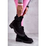 Boto Women's Lace-up Suede Flat Heel Boots Black Firmina | ePonuda.com