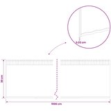  Ograda oko Travnjaka 10 m x 30 cm Pocinčani čelik Srebrna | shoptok.hr