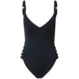 Seafolly Jednodijelni kupaći kostim crna