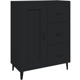 Maison Chic Komoda - Predalnik črna 69,5x34x90 cm konstruiran les, (21715903) Cene