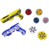  Set pištolja za izbacivanje 4 metalna diska - plavo/žuti | shoptok.hr