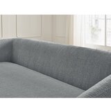 Bobochic Paris Temno siva raztegljiva sedežna garnitura iz šenilje 228 cm Neyo – | Shoptok.si