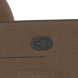  Naslanjač iz rjavega blaga | Shoptok.si