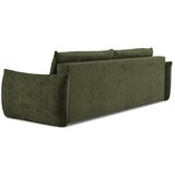Makamii Zelena sklopiva sofa od šenila 230 cm Leila – | shoptok.hr