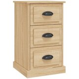 vidaXL Nočna omarica sonoma hrast 39x39x67 cm inženirski les, (20733880) | Shoptok.si