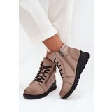 VINCEZA Leather Women's Platform Ankle Boots Insulated | shoptok.hr