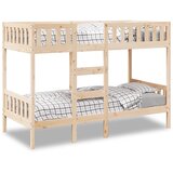 vidaXL Pograd 75x190 cm trdna borovina | Shoptok.si