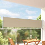  Bočna tendu 100% poliester željezo čelik - Bež 100 x 300 cm | shoptok.hr