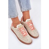 D.Franklin Suede Sports Shoes Sneakers Women Beige | ePonuda.com