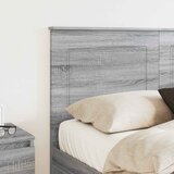  Uzglavlje Sivi Sonoma 100 cm Konstrukcijsko drvo Slike