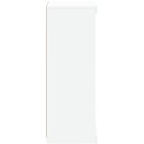  Komoda s LED svjetlima bijela 41x37x100 cm | shoptok.hr