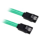 Bitfenix trdi disk priključni kabel [1x 7-polni ženski konektor SATA - 1x 7-polni ženski konektor SATA] 0.30 m zelena\, črna, (20416462) | Shoptok.si