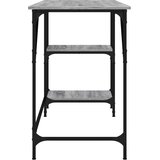  Radni stol boja hrasta 120x50x75 cm metal i konstruirano drvo | shoptok.hr