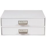 Bigso Box of Sweden Beli dvonadstropni predal za datoteke Bigso, 33 x 22,5 cm Cene