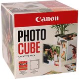 Canon Foto kocka Creative Pack s foto papirjem in okvirjem, oranžna | Shoptok.si