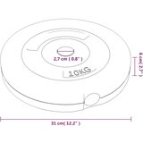 vidaXL Ploče za utege 4 kom 30 kg cementne | shoptok.hr