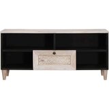 TV omarica s predalom Bela 105 x 33 x 46 cm trden mangov les, (5000064657) | Shoptok.si