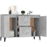  Komoda siva boja betona 102 x 35 x 70 cm od konstruiranog drva | Eponuda.ba