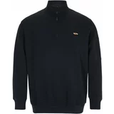 Jack & Jones Plus Sweater majica 'BLACK' mornarsko plava / narančasta / bijela