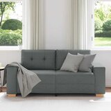  Dvosjed tamno sivi 180x77x82 cm tkanina | Shoptok.si