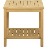  Bocni stol Prirodna nafta 45 x 45 x 45 cm Čvrsto drvo akacije | Eponuda.com