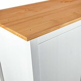  Trokrilni ormar Hill bijeli 127 x 50 x 170 cm masivna borovina | shoptok.hr
