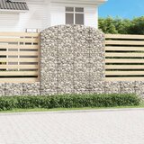  Gabionska košara s lukom 200x30x220/240 cm pocinčano željezo | shoptok.hr