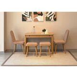 Hanah home Set trpezarijski sto i stolice Vina Mini 03 0900, Bež | Eponuda.ba