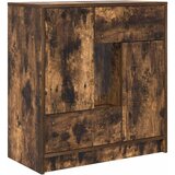  Komoda s ladicama i vratima dimljeni hrast 70,5x34x74,5 cm | shoptok.hr