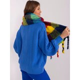 Wool Fashion Italia Scarf-AT-SZ-2313501.98-navy blue | shoptok.hr