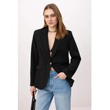 TRENDYOLMILLA Ženski sako TWOSS26BC00020, Crni Cene