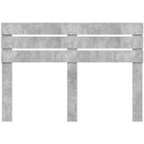  Vzglavje z vzglavjem Betonsko siva 150 cm Konstruiran les, (5000110462) | Shoptok.si
