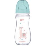 Canpol BABIES FLASICA 300ML SIROKI VRAT, ANTIKOLIK - EASY START- EXOTIC ANIMALS - GREEN | ePonuda.com