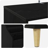  Set medijskih polica 3 kom. Crni hrast 212 x 46 x 112 cm | shoptok.hr