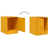  Noćni ormarići 2 kom boja senfa 34,5 x 39 x 44 cm čelični | shoptok.hr