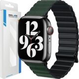 Beline pašček za apple watch magnetic pro 42/44/45/49MM črno/zelen, (21969132) | Shoptok.si