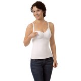 Carriwell Potkošulja za dojenje, bez šavova - bijela, M | shoptok.hr